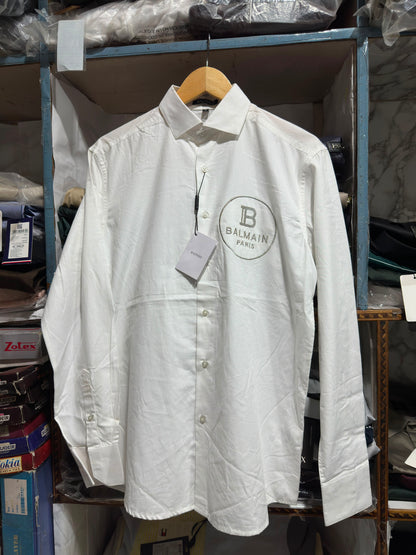 BALMAIN WHITE COLOUR SHIRT