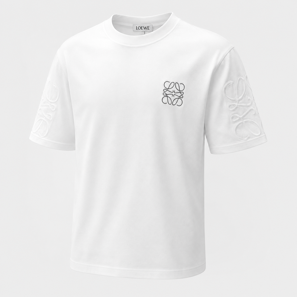 LOEWE IMPORTED LUXURY HIGH QUALITY WHITE TSHIRT