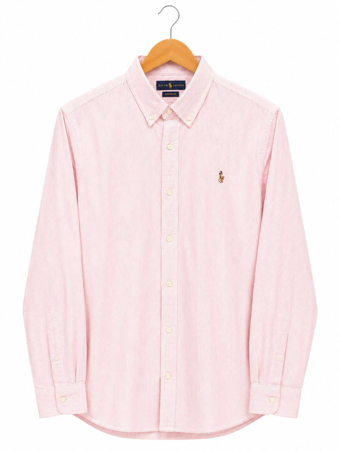 POLO RALPH LAUREN LINEN PINK SHIRT