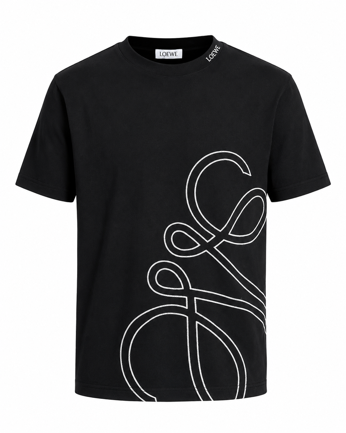 LOEWE IMPORTED LUXURY HIGH QUALITY BLACK TSHIRT