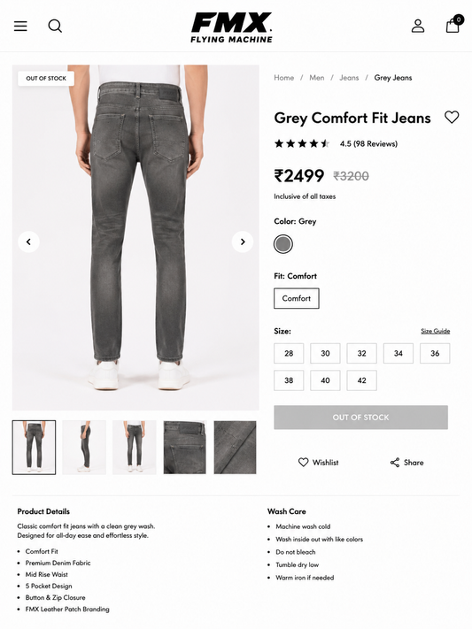 FLYING MACHINE JEANS