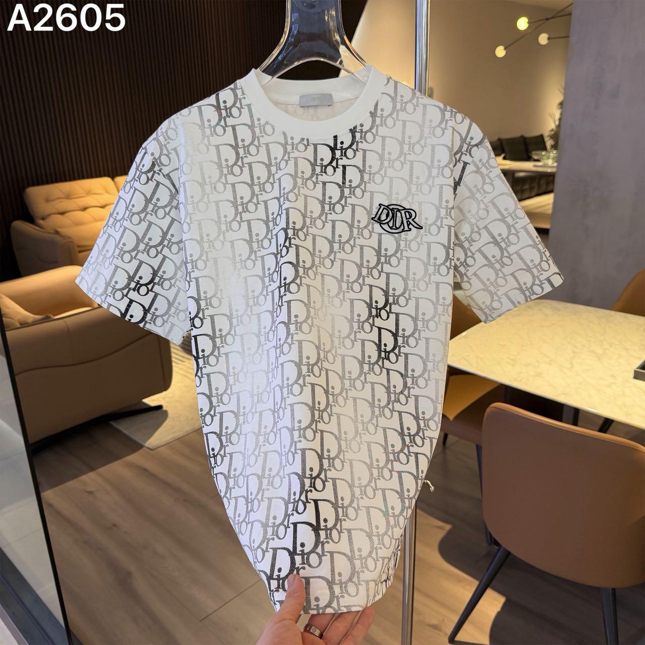 DIOR IMPORTED LUXURY HIGH QUALITY WHITE TSHIRT