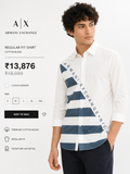 ARMANI EXCHANGE AX WHITE SHIRT